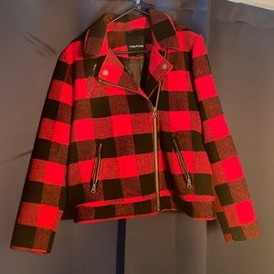 Buffalo Plaid dress coat